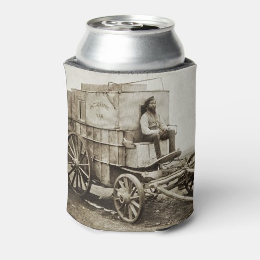 ロジャー・フェントンの写真ワゴン写真現実主義 缶クーラー (缶裏面)
