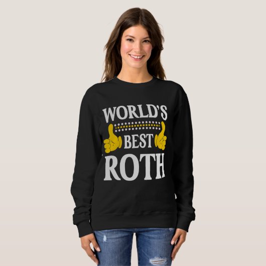 ロスおもしろい名姓チーム名姓World's B スウェットシャツ (正面フル)