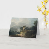 ロスの城、Killarneyの郡ケリー カード (黄色い花)