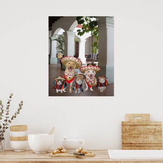 ロスアミゴス ポスター (キッチン)