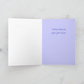 ロスオブキャットペット悔やみや弔慰子猫天国カード カード (内部)