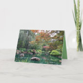 ロスオブファザー悔やみや弔慰 – 静かな風景 カード (正面)