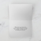 ロスオブペットキャット(シャム)カスタム悔やみや弔慰 カード (内部)