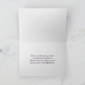 ロスオブペットバードマコーカスタム悔やみや弔慰 カード (内部)