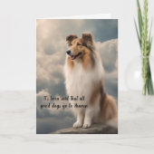 ロスオブラフコリドッグ天国悔やみや弔慰 シーズンカード (正面)