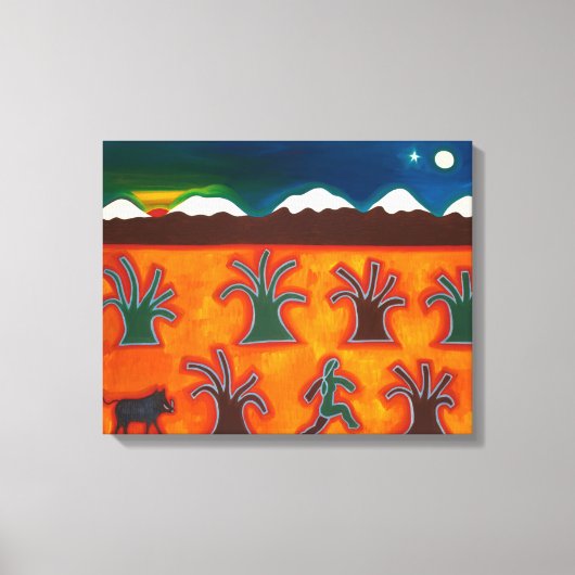 ロスオリボスen el Invierno 2010 キャンバスプリント (正面)