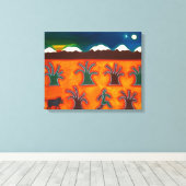 ロスオリボスen el Invierno 2010 キャンバスプリント (インサイチュ (ウッドフロア))