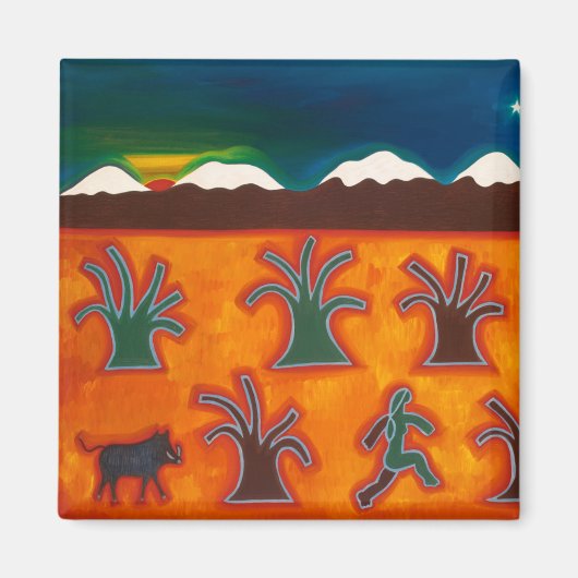 ロスオリボスen el Invierno 2010 マグネット (正面)