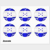 ロスカトラチョスホンジュラスサッカーボールギフト ラウンドシール (シート)