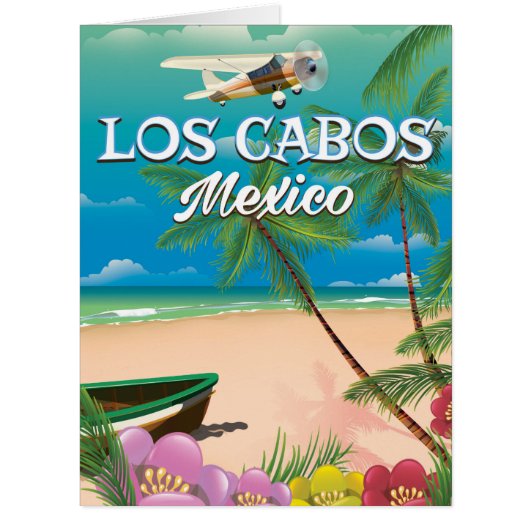 ロスカボスメキシコビーチポスター (正面)