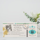 ロスカボス・メキシコ日付搭乗券を保存 セーブザデート (スタンド正面)