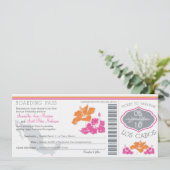 ロスカ結婚ボスメキシコへの搭乗券 招待状 (スタンド正面)