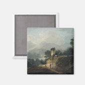 ロスキャッスル、キラーニー、郡ケリー マグネット (正面/裏面)