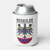 ロスキルドのコート、デンマークのショットグラス 缶クーラー (缶正面)