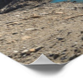 ロスグラシアレス国立公園ラグーナ・デ・ロス・トレス ポスター (角)