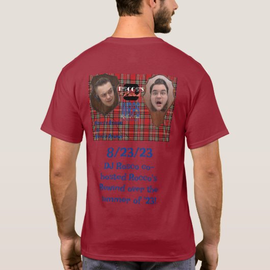 ロスコのリバイバル記念シャツ Tシャツ (裏面)