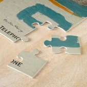 ロスコインスパイア抽象芸術 ジグソーパズル (側面)