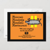 ロスコエの道端のロードキル ポストカード (正面/裏面)