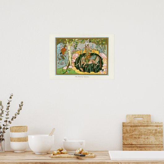 ロスタムの死 ポスター (キッチン)