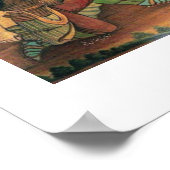 ロスタムインバトルプリント ポスター (角)