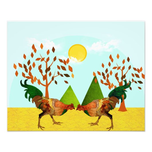 ロスターの戦い フォトプリント            (正面)