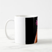 ロスターコーヒーマグ（黒い背景） コーヒーマグカップ (左)