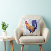 ロスターストライプズクッション クッション (椅子)