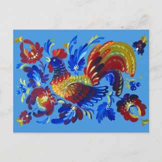 ロスターペトリキフカウクライナアート ポストカード