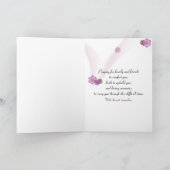 ロストオブマザー悔やみや弔慰ガーデンドア カード (内部)