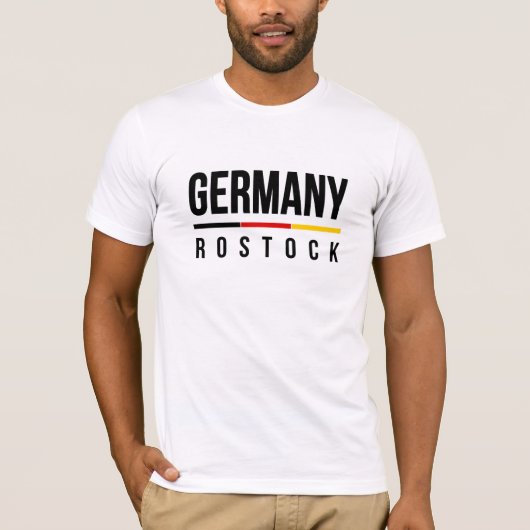 ロストック ドイツ Tシャツ (正面)