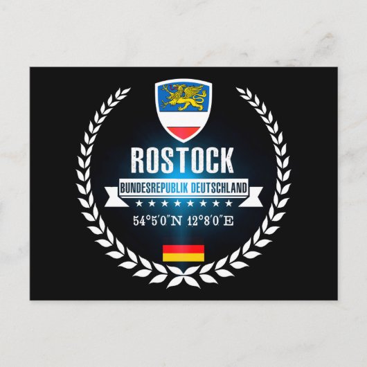 ロストック ポストカード (正面)