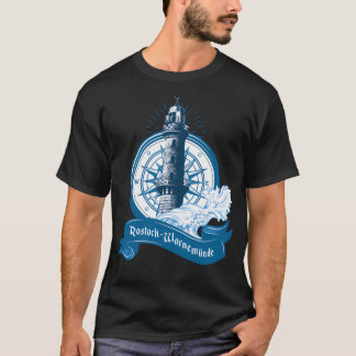 ロストック – ワーネムンドライトハウス Tシャツ