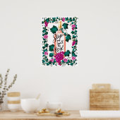 ロストップゼワイン恋人の匂いを嗅いでカスタムす ポスター (キッチン)