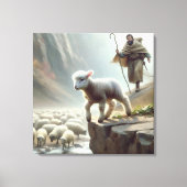 ロストラムオンマウンテンクリフ キャンバスプリント (正面)