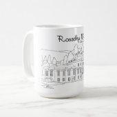 ロスドゥー邸宅 スコットランド コーヒーマグカップ (正面左)