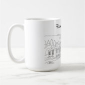 ロスドゥー邸宅 スコットランド コーヒーマグカップ (左)