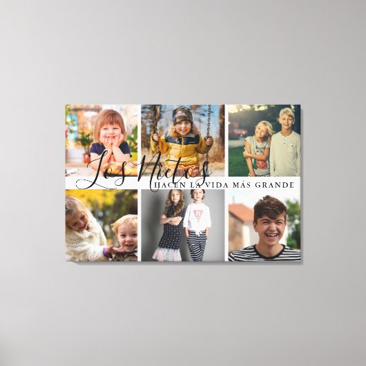 ロスニエトスハセンラヴィダマズグランデグランデグランデギフト キャンバスプリント (正面)