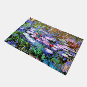 ロスヌファレス（水百合）バイクラウドモネ ドアマット (アングル)