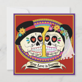 ロスノビオススクエア結婚式招待状（英語） 招待状