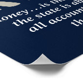 ロスバードマネー引用文 ポスター (角)