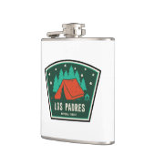 ロスパドレスナショナルフォレストカリフォルニアキャンプ フラスク (左)