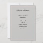 ロスベガスバチェロレッテ招待状 招待状 (裏面)