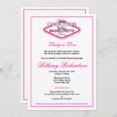 ロスベガスバチェロレッテ招待状 招待状 (正面/裏面)