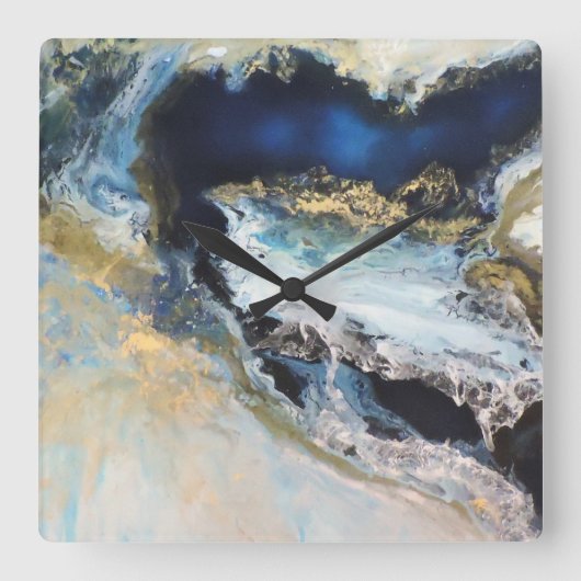 ロスマレス スクエア壁時計 (正面)