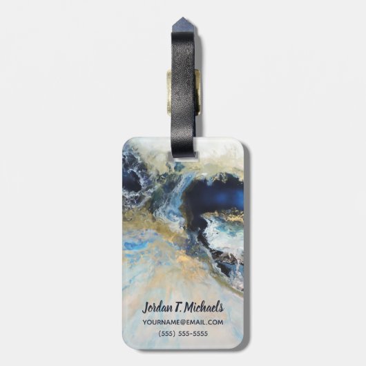 ロスマレス ラゲッジタグ (裏面縦)