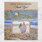 ロスミュエルトスビーチサンキューユユー786 ワインラベル (シングルラベル)