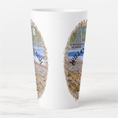 ロスミュエルトスビーチ786 カフェラテマグ (正面)