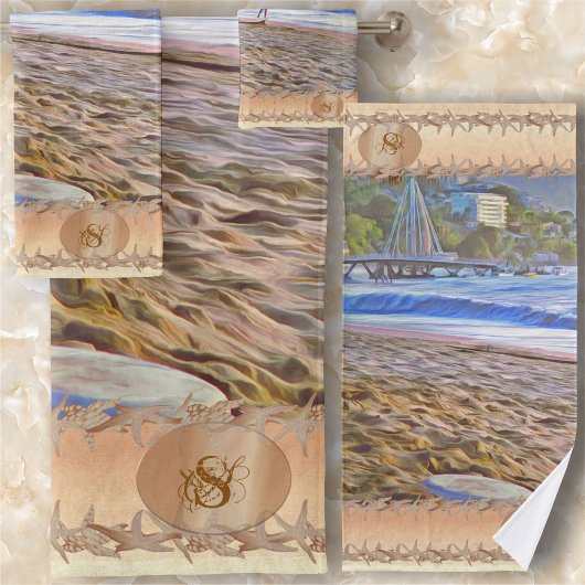 ロスミュエルトスビーチ786 バスタオルセット