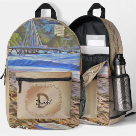 ロスミュエルトスビーチ786 プリントバックパック