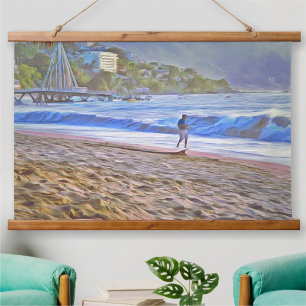 ロスミュエルトスビーチ786 吊り下げ型タペストリー